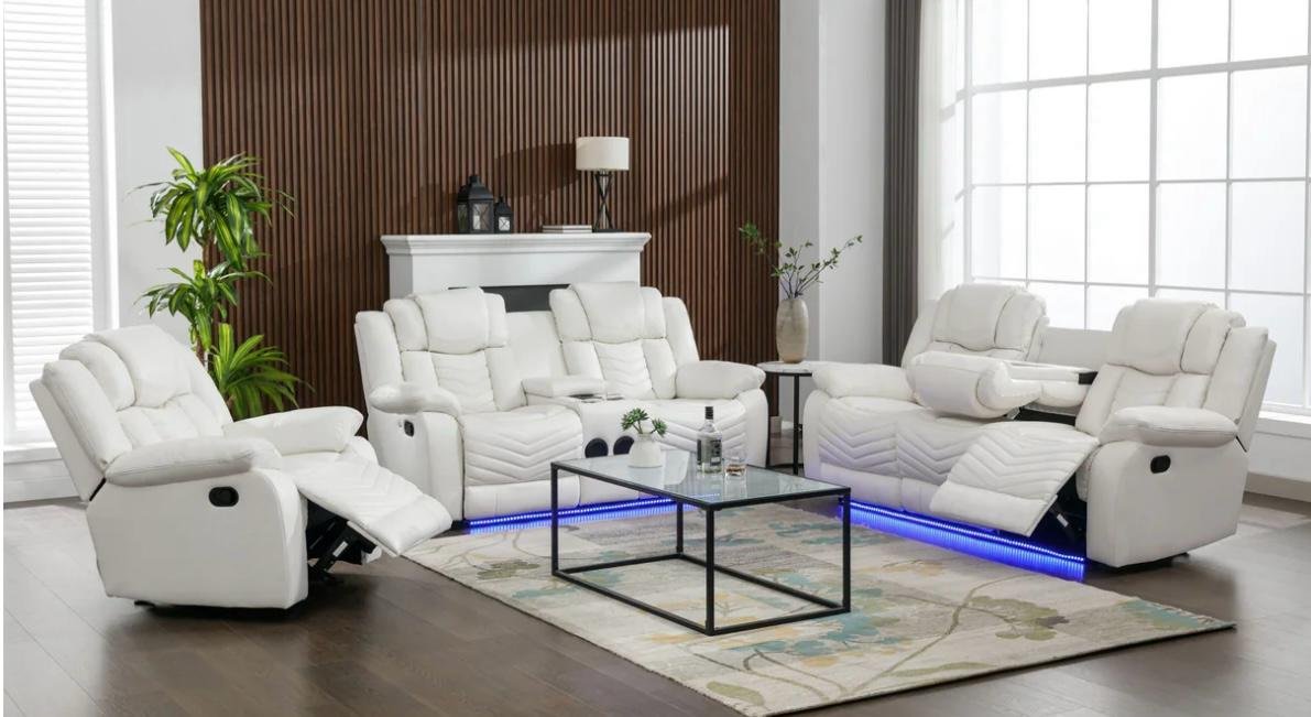 2021 Premium LED Reclining Living Room Set
