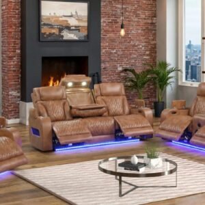 DUBAI 3PC Power Reclining Set
