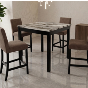 KE- 1715SET-BMBL LENNON 5-PK CT HT SET-FAUX MARB BRN