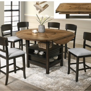 KE-2848-5P OAKLY COUNTER HEIGHT DINING