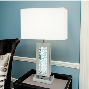 KE-6247T MONICA LAMP CHROME-LED ACCENT