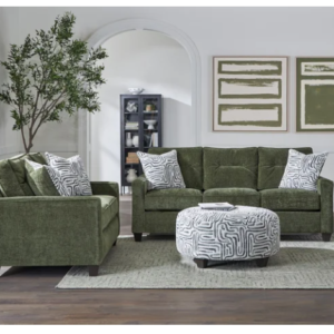 KH-710 Olive Sofa & Loveseat Set