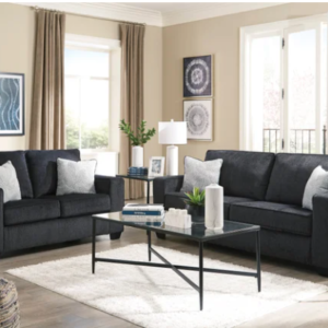 KH-Ashley 872-13 Slate - Sofa & Loveseat Set