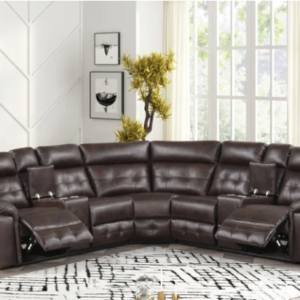 KH-Jacob2 Espresso - Reclining Sectional