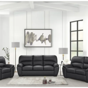 KH-Tiffany Black - 2PC or 3PC Living Room Set